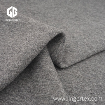 TC Light Grey Melange Velvet Feel Fabric